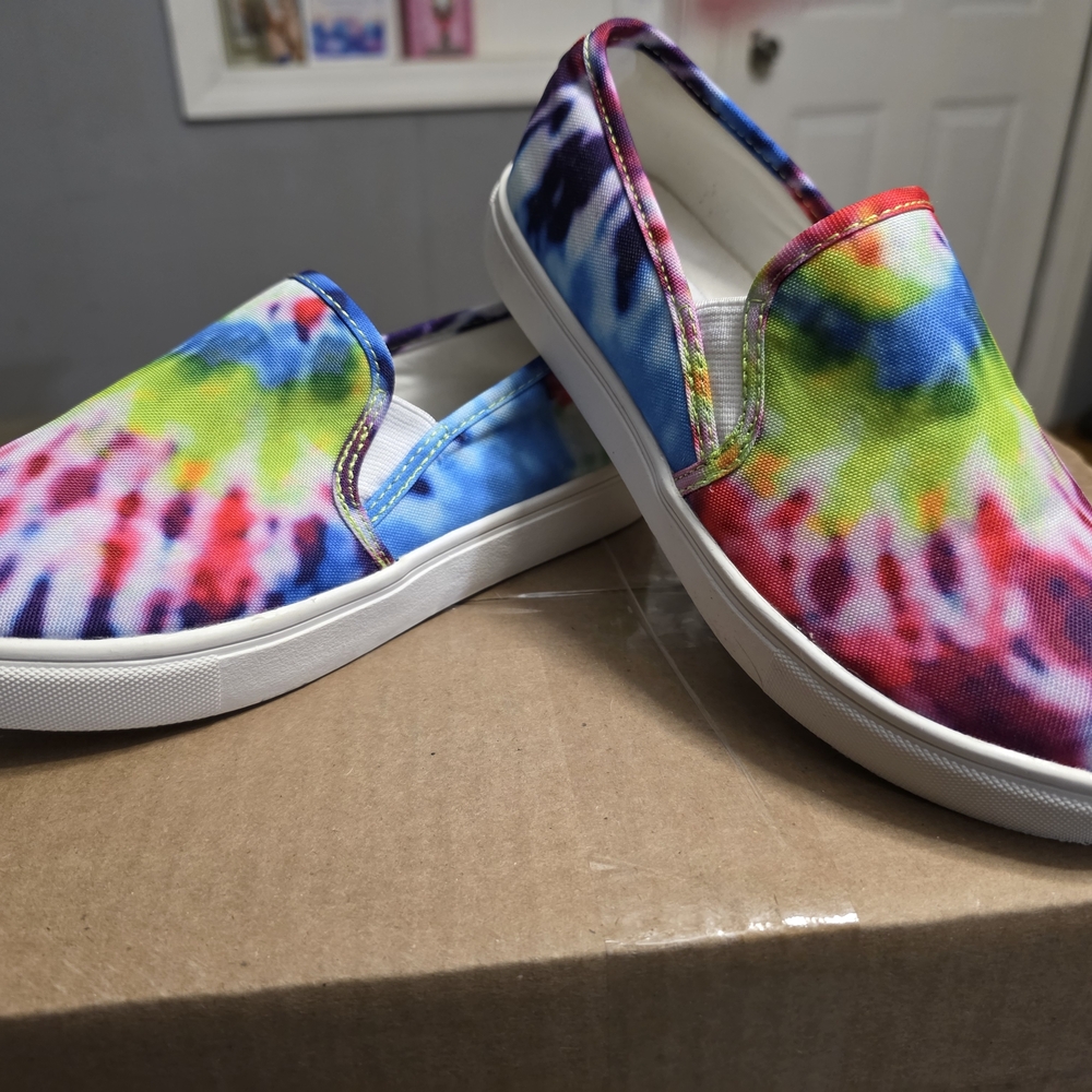 Steve Madden Multicolor Tie-Dye Kids Sneakers